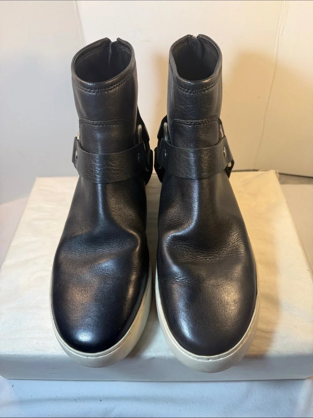 Frye sleek black